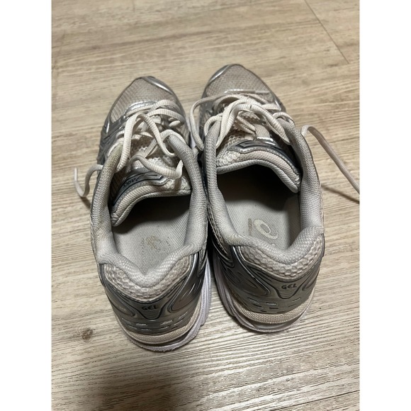 Asics Gel-Kayano 14 Mens Running Shoes Metallic Silver Cream 1203A537  Sz 8.5 - Picture 7 of 12